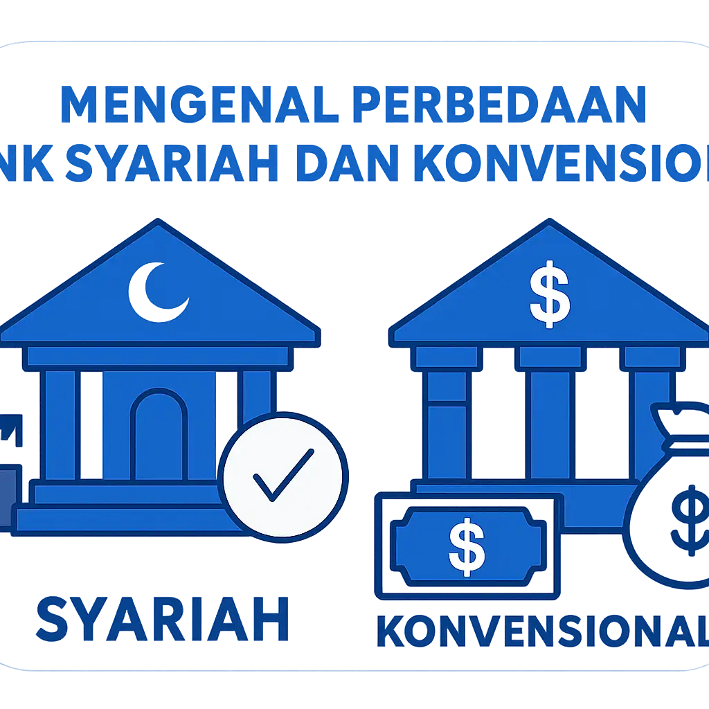 Mengenal Perbedaan Bank Syariah dan Konvensional